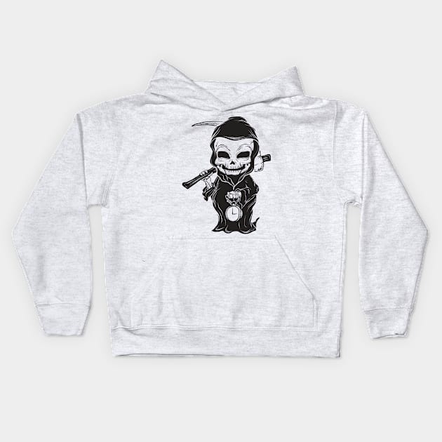 baby reaper Kids Hoodie by audi